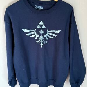 Zelda Sweatshirt Large Blue